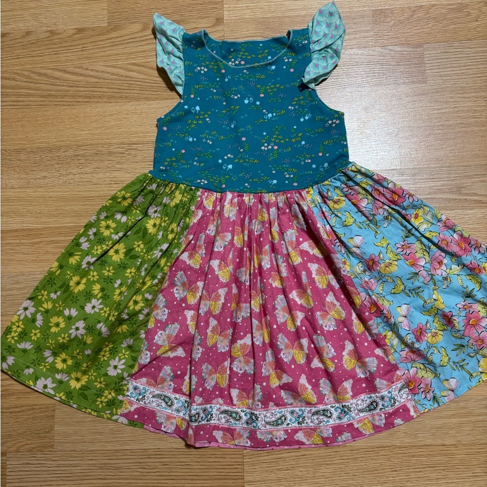 “Matilda Jane” Platinum dress size 8